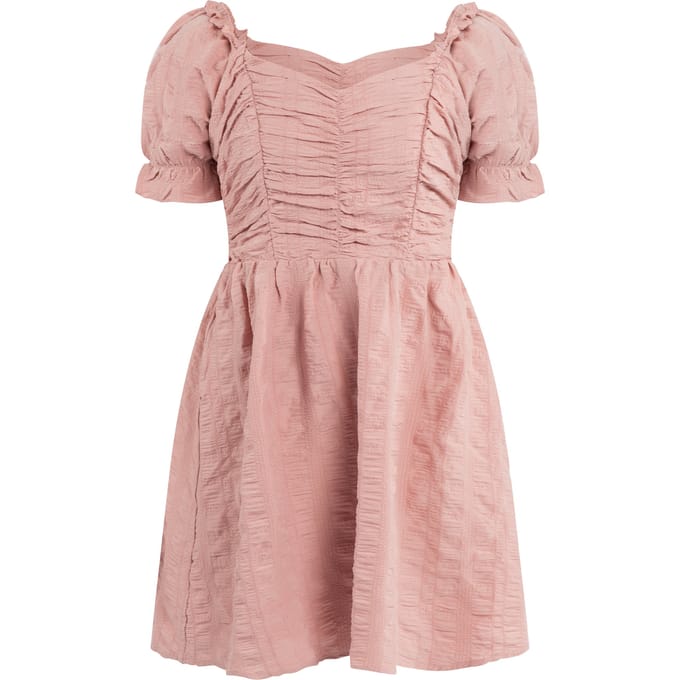 IZIA Off-Shoulder Mini Dress gaya