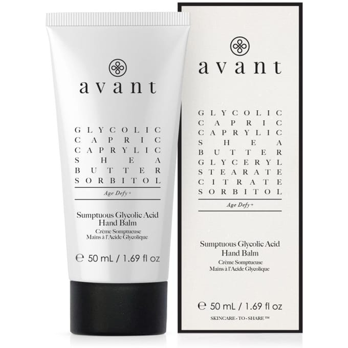 Avant Age Defy+ Sumptuous Glycolic Acid Hand Balm Balsem