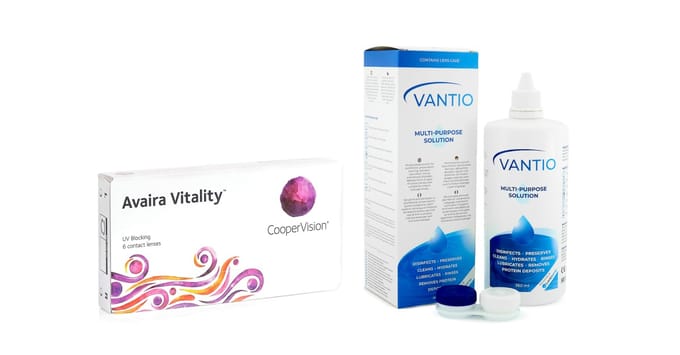 Avaira Vitality (6 lenzen) + Vantio Multi-Purpose 360 ml met lenzendoosje