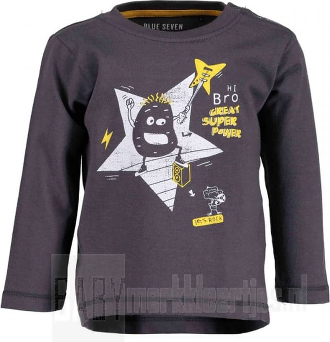 Blue Seven Baby T-shirt Bruin The Great Maat 62