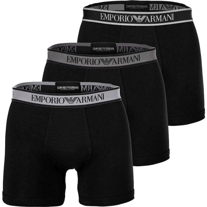 Emporio Armani Core Logoband Boxershorts Heren (3-pack) - Maat M