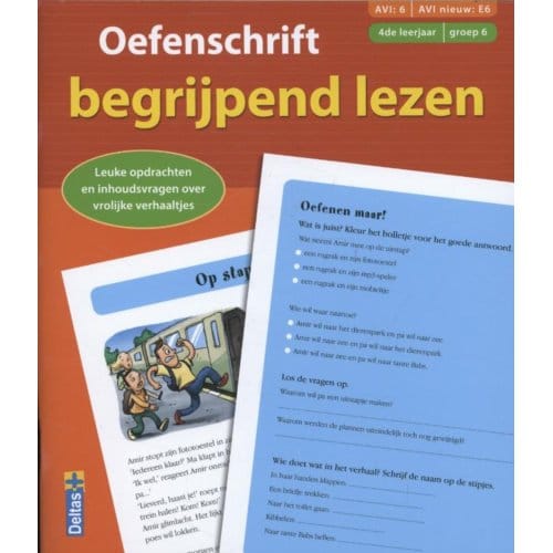 Oefenschrift Begrijpend Lezen / Groep 6 4de Leerjaar - Moniek Vermeulen