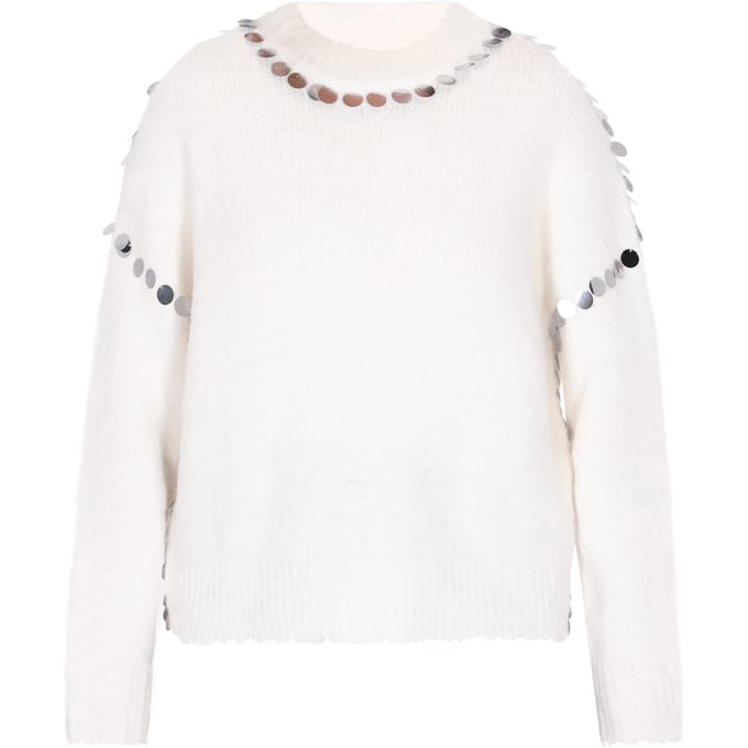 IZIA Jumper Dames wit
