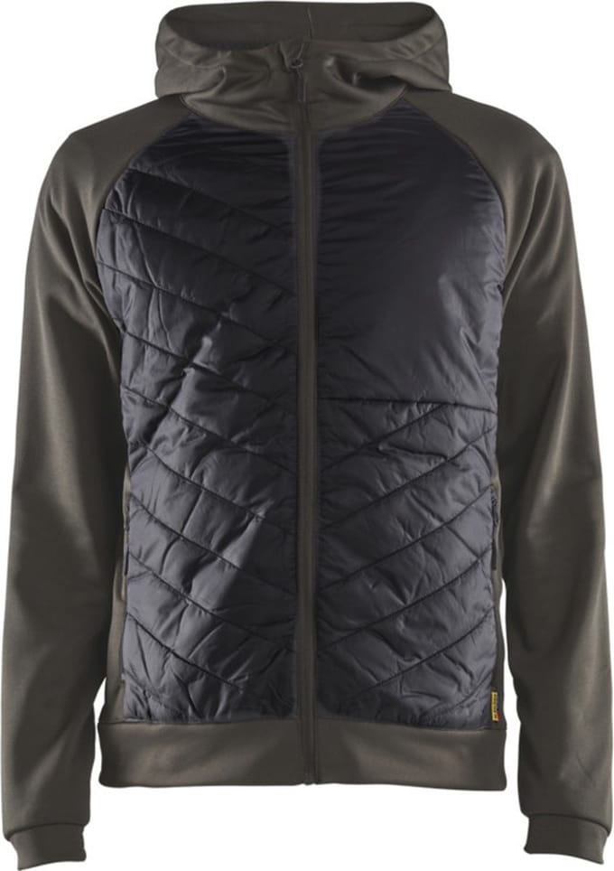 Blaklader Hybride sweater 3463-2526 - Groen/Zwart - M
