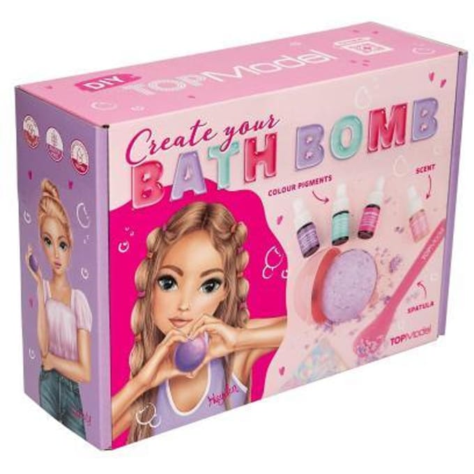 Top Model TOPModel badbom BEAUTY and ME Opmaken en sieraden