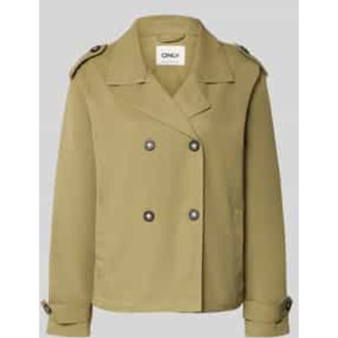 regular fit trenchcoat-jack met reverskraag model 'HANNAH'