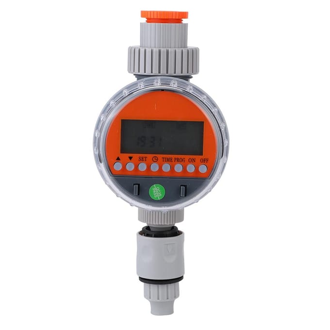 G1 1 4 DN32 Intelligente Batterijgestuurde Automatische Irrigatietimer Tuinbesproeiingsgereedschap black