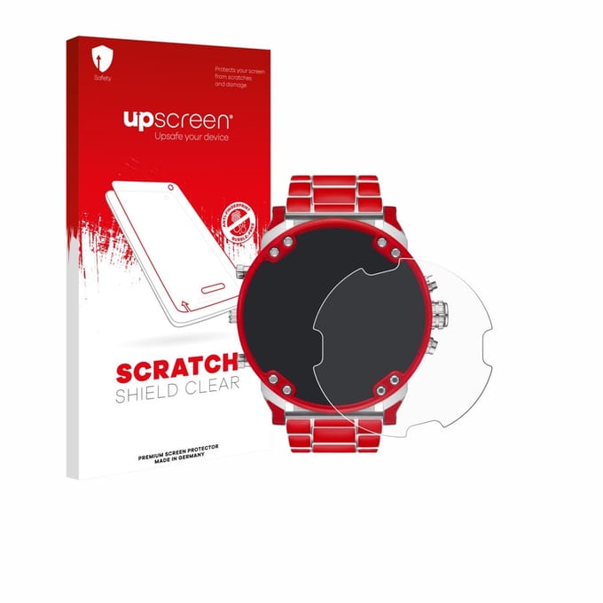 upscreen - Screenprotector voor Diesel DZ7480 Mr. Daddy 2.0 - Folie Beschermfolie transparant