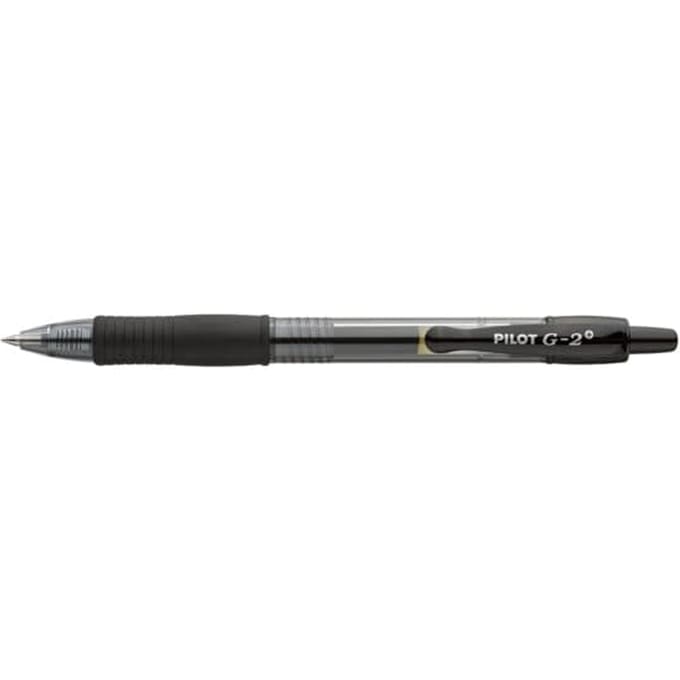 Pilot G-2 – Gel Ink Zwarte Rollerball pen – Fine Tip
