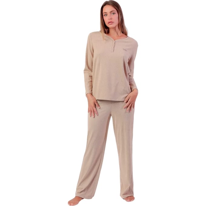 Setjes Admas Pyjama broek top lange mouwen Supersoft