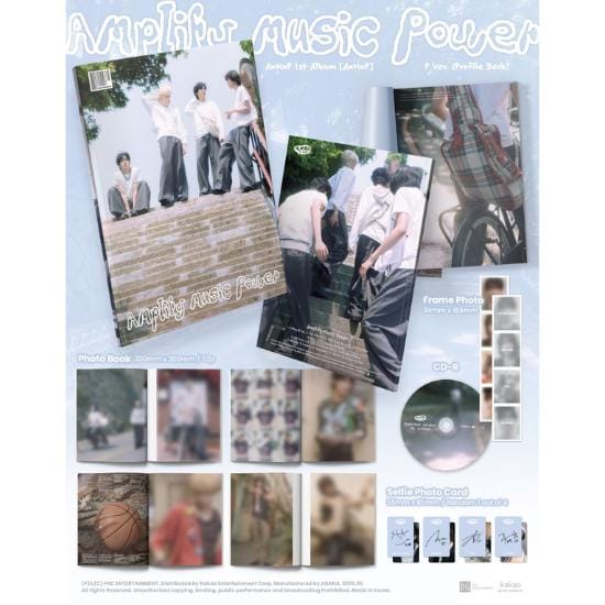 AxMxP [AxMxP] P ver (Profielboek) / 1e Album 1EA gray