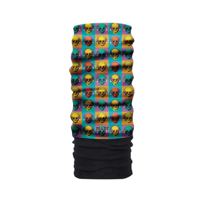 Tour de cou in microfibre polartec MATT DJ Skulls