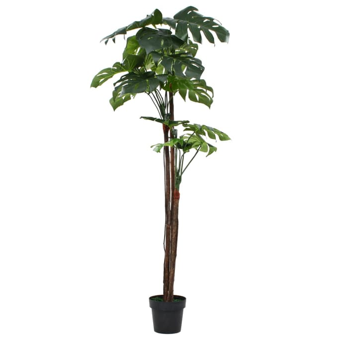 vidaXL - Kunstplant - met - pot - monstera - 170 - cm - groen