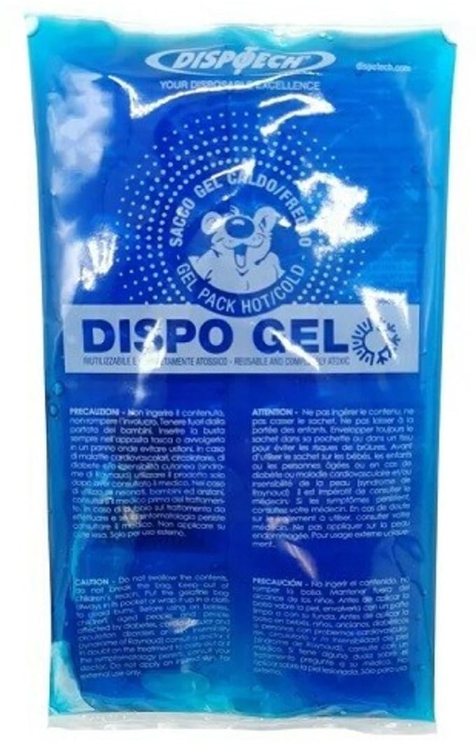Dispo Gel - Cold -Hot pack - herbruikbaar - 14x18cm 1 stuk