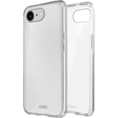 sbs mobile Cover Apple iPhone 16e Transparant Stootbestendig
