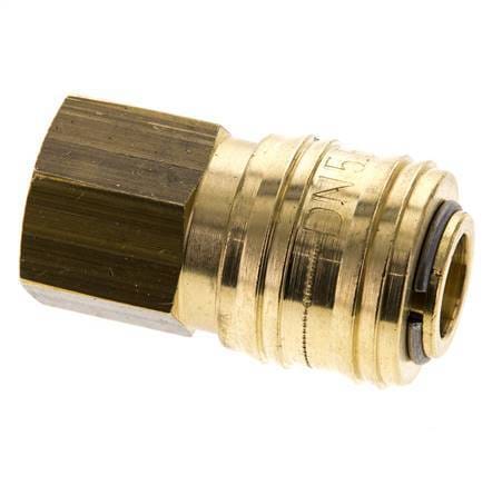 Messing DN 5.5 (Orion) Luchtkoppeling Snelkoppeling G 1/4 inch Binnendraad
