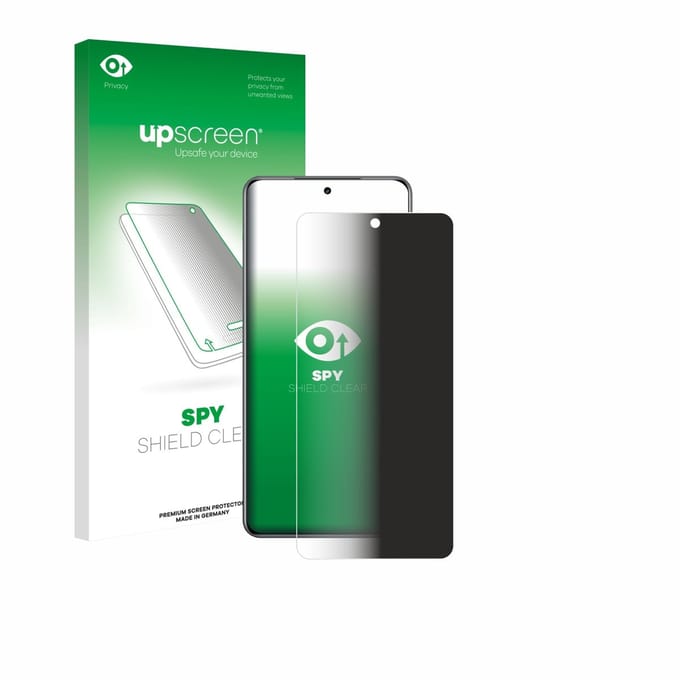 upscreen - privacy screenprotector voor realme Neo 8 - Folie Beschermfolie Blauwlichtfilter