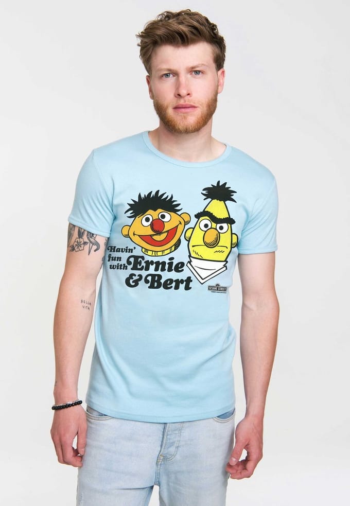 Logoshirt T-Shirt Ernie und Bert