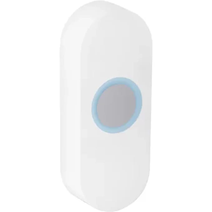 Exin Beldrukker - Licht - Batterij - Draadloos - Wit