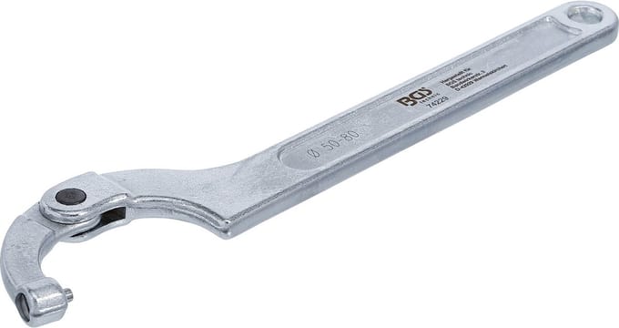 BGS Gelenkhaaksleutel met pen 50 - 80 mm - 74229