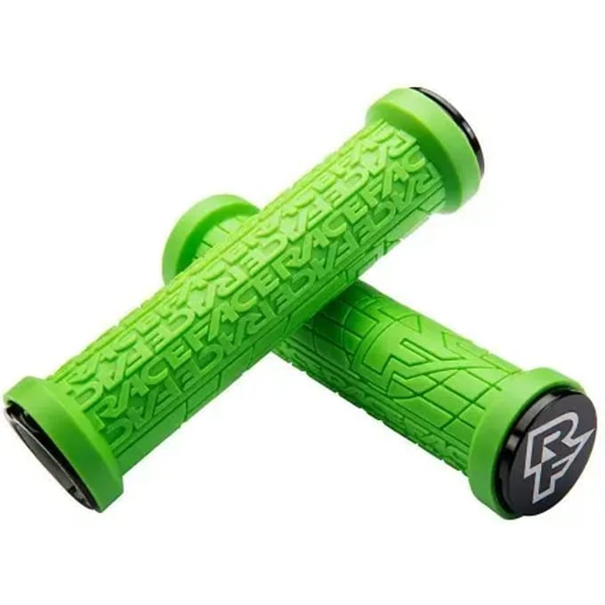 Race Face Grippler handvatten, groen Diameter 30mm