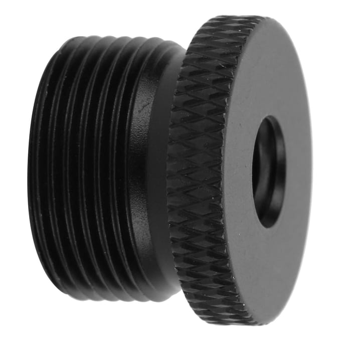 Microfoonstandaardadapter 1/4 inch vrouwelijk naar 5/8 inch mannelijk schroefdraadadapter voor cameramonitor black