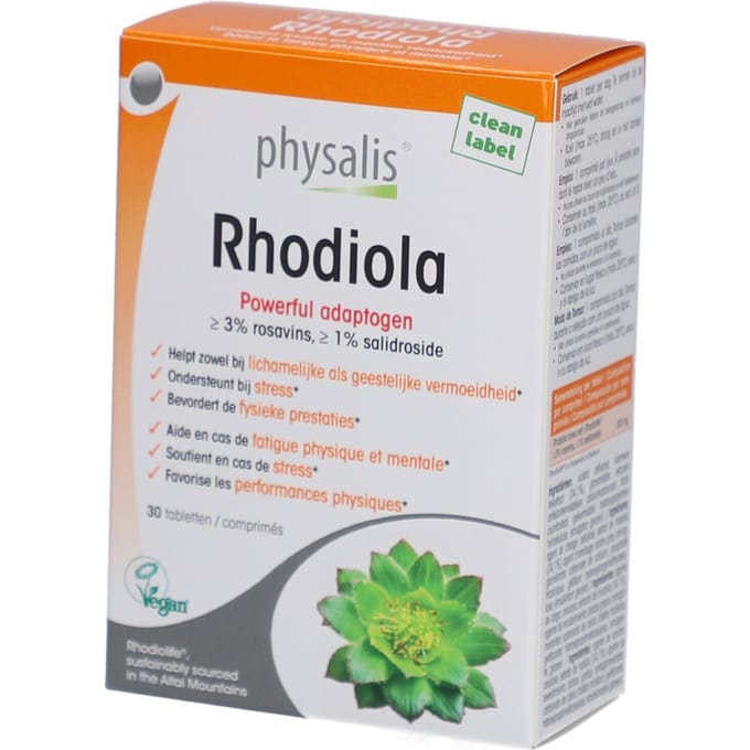 Physalis Rhodiola bio 30 Tabletten