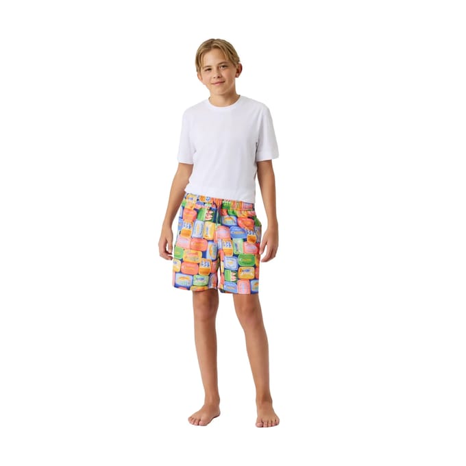 Zwemshort met opdruk voor kinderen Björn Borg