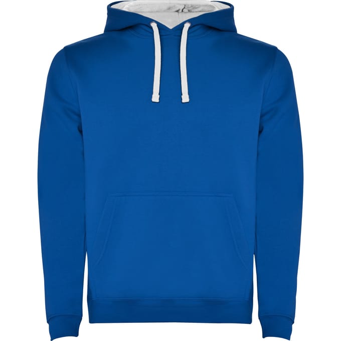 Roly Heren Urban Hoodie (Koningsblauw/Wit)