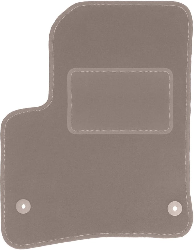 Beige bestuurdersmat voor: Porsche Cayenne I SUV (2002-2010)