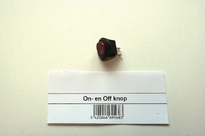 BSI Aan - uit knop batterijdrukspuit