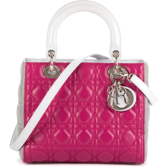 Medium Lady Dior Zip PM Handtas