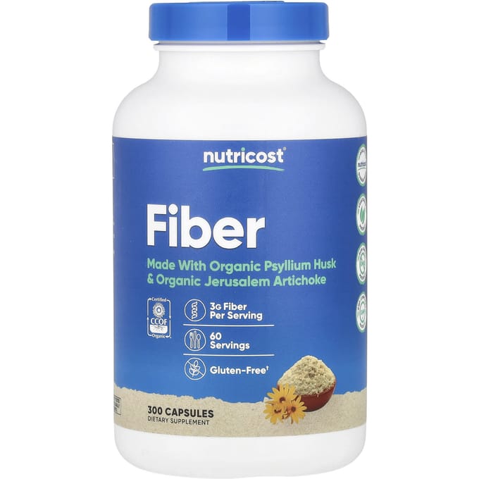 Nutricost, fibre, 300 gélules