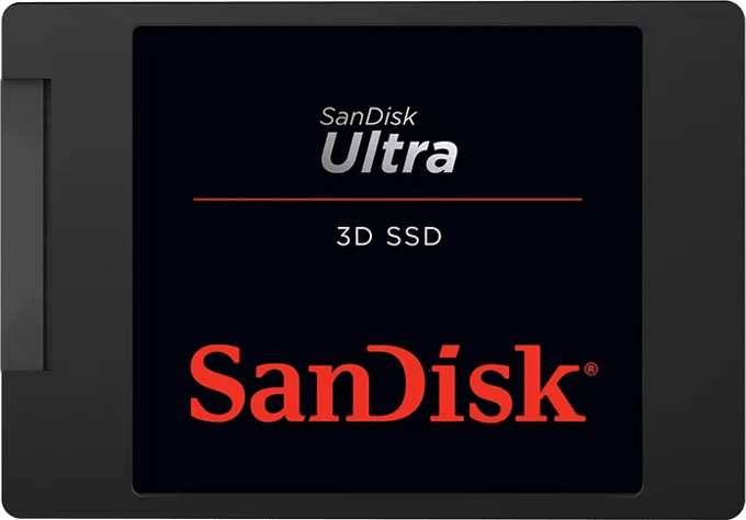 SANDISK Ultra 3D SSD - 2TB - SATA-600 - 2.5"
