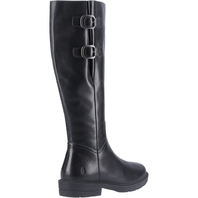 Hush Puppies Tallulah Leren Zwarte Dameslaarzen