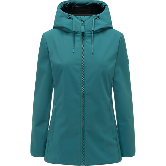Marikoo dames softshell tussenjas Minaa met capuchon