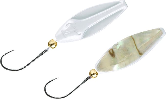 Trout Master Incy Inline Spoon 1.5g - Kleur : Pearl Mutt
