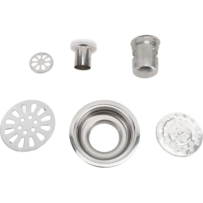 Vloerafvoer 3,5 inch roestvrij staal geurbestendig diepwaterafdichting rond doucheafvoerkit voor white