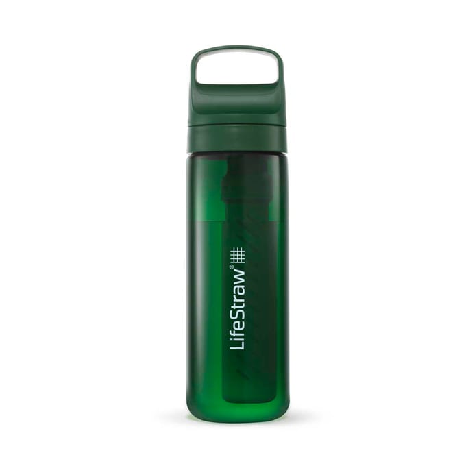 Lifestraw Go 2.0 Water Filter Bottle, Terrace Green, 650 ML, groen