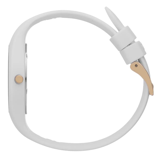 Ice Watch ICE champagne - White rainbow 025249 Horloge - Siliconen - Wit - Ø 37 mm