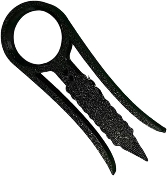 Kabelstriptang Draadstripper - Mini splitser - Bedrading Repareren - Flexibele aanpassing - 7.9x2.7cm - Zwart