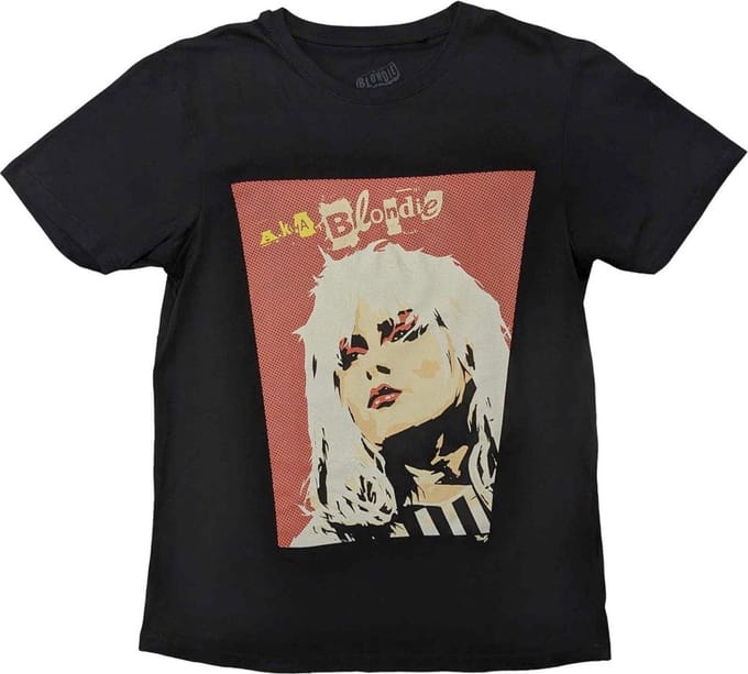Blondie - AKA Pop Art Heren T-shirt - S - Zwart