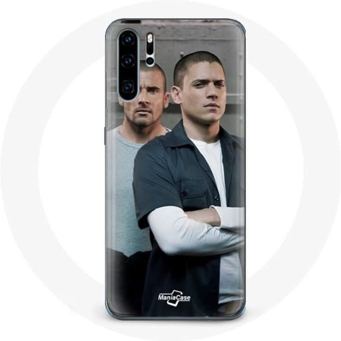 Coque pour Huawei P30 Prison Break Michael Scofield Et Lincoln Burrows