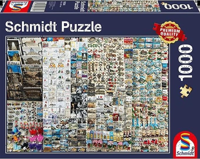Souvenier Kraam, 1000 stukjes Puzzel