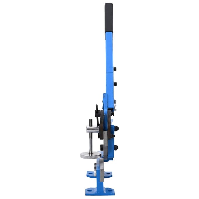 vidaXL - Hefboomschaar - 125 - mm - blauw