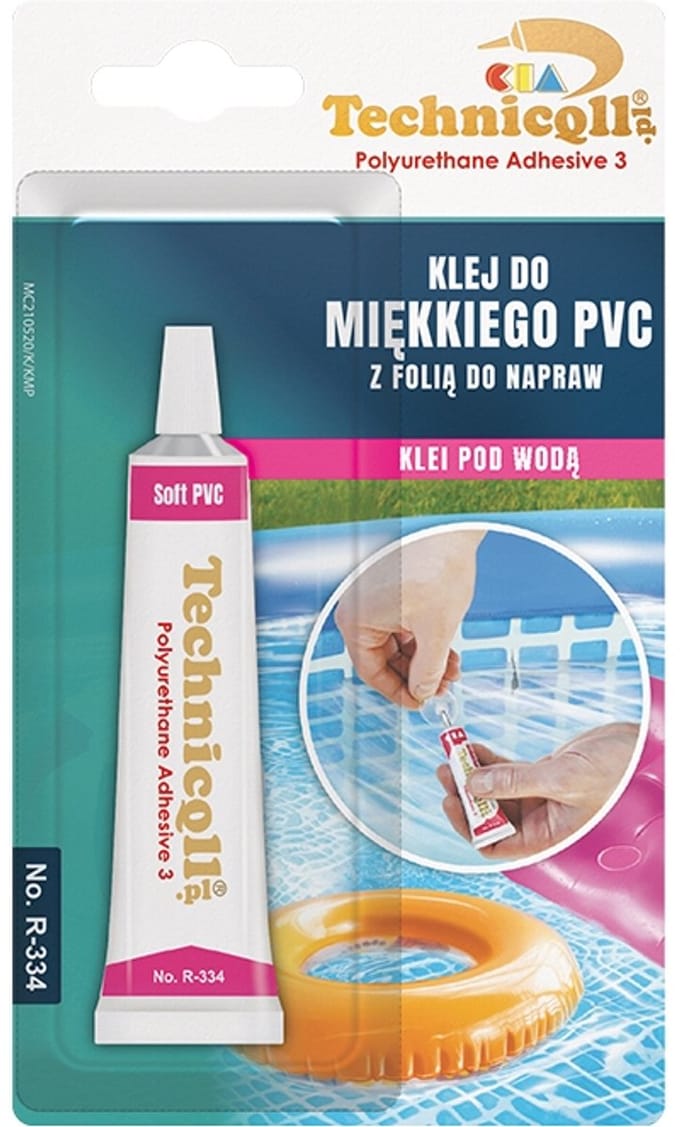 Technicqll - Flexibele PVC Lijm R-334 - Ook Onder water - Elastisch