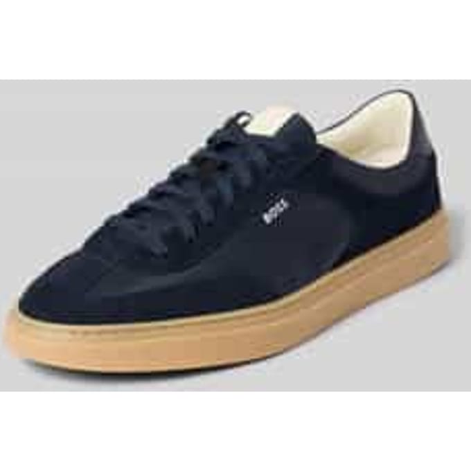 Low-top sneakers van echt rundleer model 'Kieran_Tenn_sdnyn'