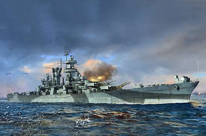 Trumpeter Modelbouwpakket USS Alaska CB-1 - 1:700 schip - 06738