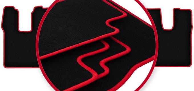 CARLUX-RED automatten voor: MAN TGL / TGM vrachtwagen (2005-)