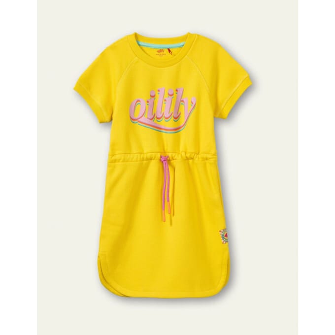 Oilily Deborah - Jurk - Meisjes - Geel - 116/6yr